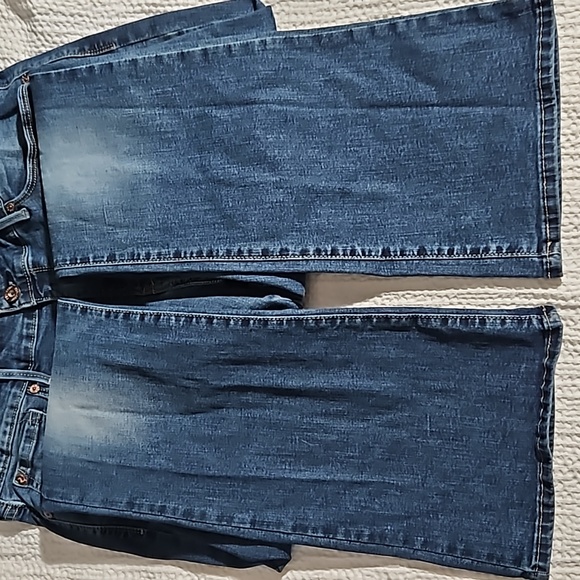 Levi's Denizen size 34waist 32long blur jeans - Picture 9 of 10